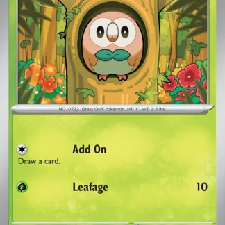 Rowlet  ·  Shrouded Fable 003