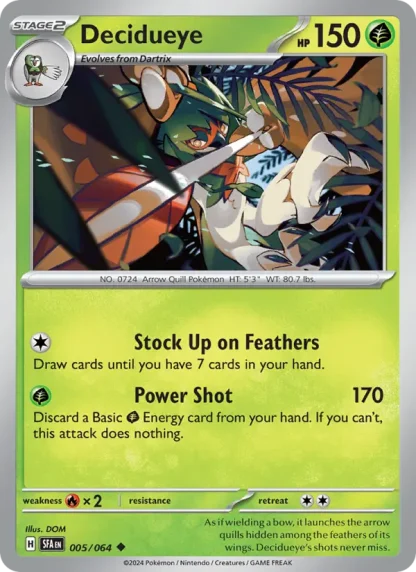 Decidueye · Shrouded Fable 005