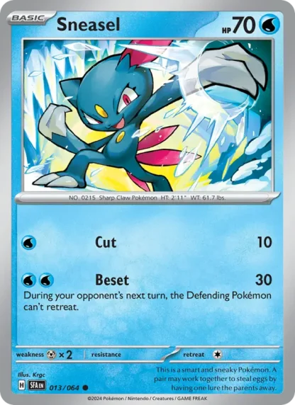 Sneasel · Shrouded Fable 013