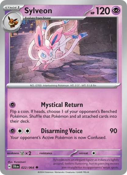 Sylveon · Shrouded Fable 022
