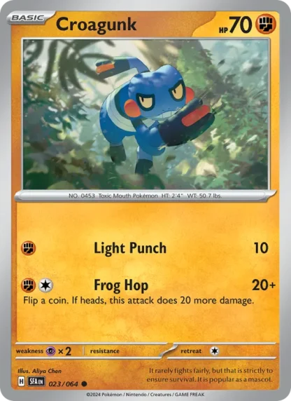 Croagunk · Shrouded Fable 023
