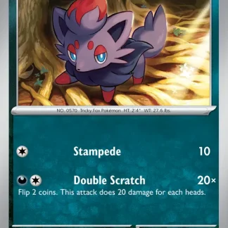 Zorua  ·  Shrouded Fable 031