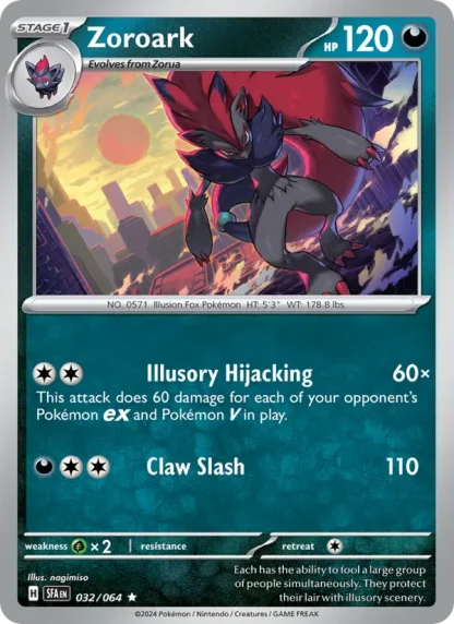 Zoroark · Shrouded Fable 032