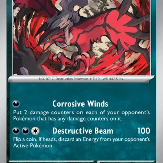 Yveltal  ·  Shrouded Fable 035