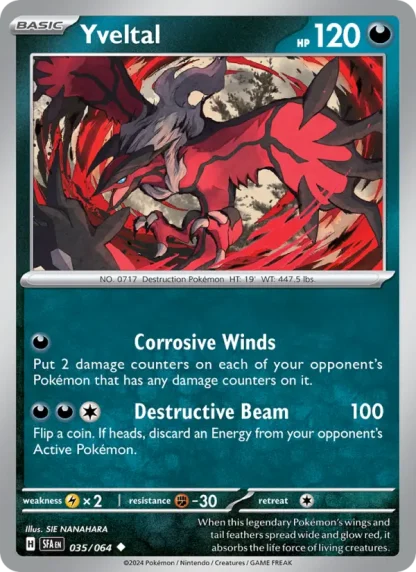 Yveltal · Shrouded Fable 035