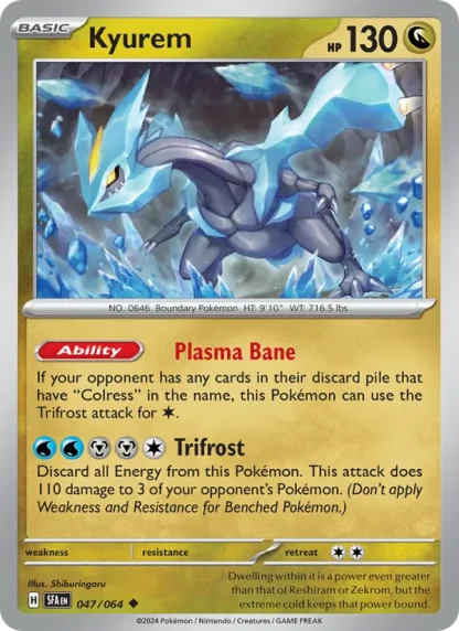 Kyurem · Shrouded Fable 047