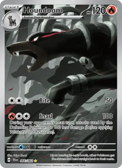 Houndoom · Shrouded Fable 066