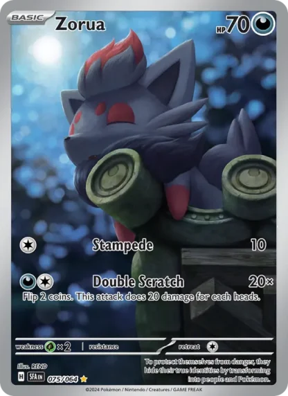 Zorua · Shrouded Fable 075