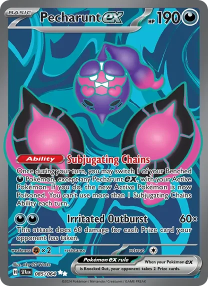 Pecharunt ex · Shrouded Fable 085