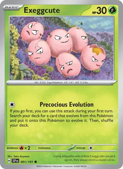 Exeggcute · Surging Sparks 001