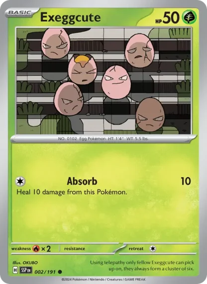 Exeggcute · Surging Sparks 002