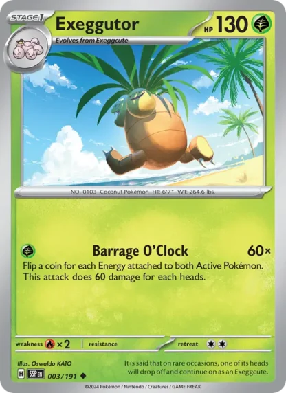 Exeggutor · Surging Sparks 003