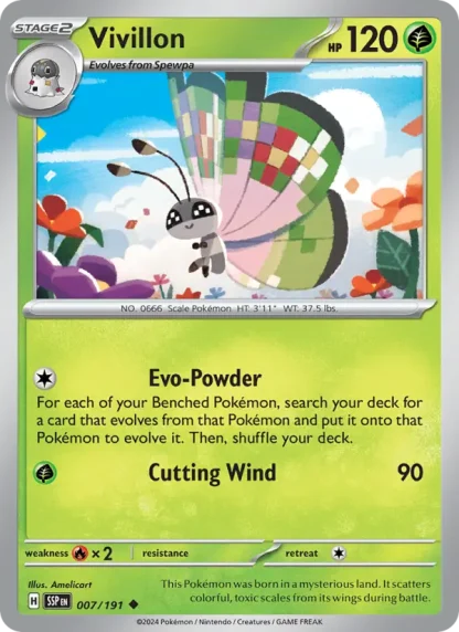 Vivillon · Surging Sparks 007