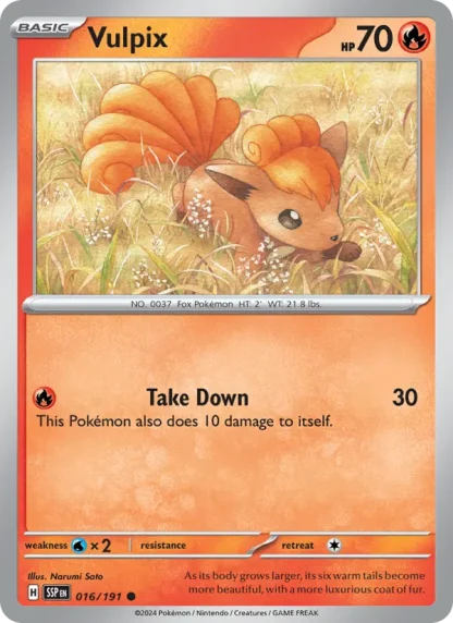 Vulpix · Surging Sparks 016