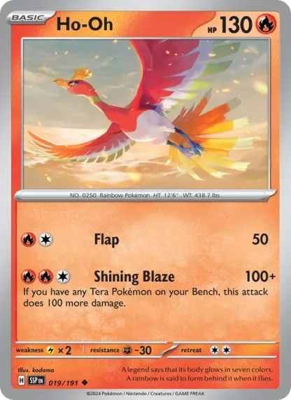 Ho-Oh · Surging Sparks 019