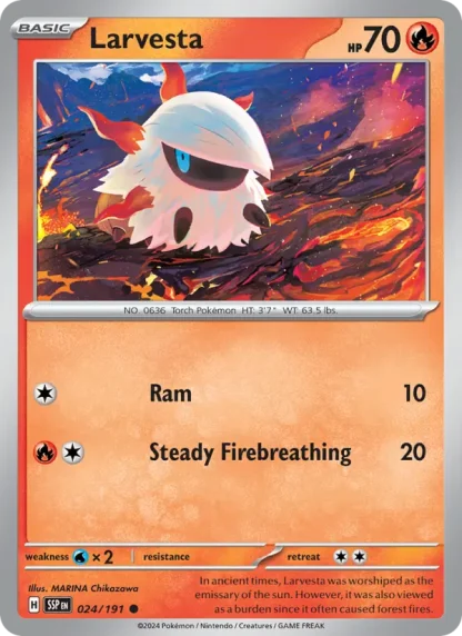 Larvesta · Surging Sparks 024