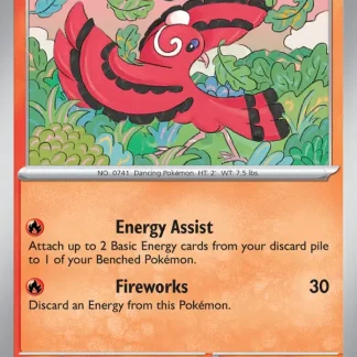 Oricorio  ·  Surging Sparks 026