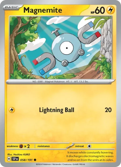 Magnemite · Surging Sparks 058