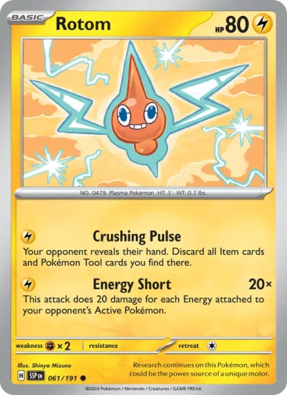 Rotom · Surging Sparks 061