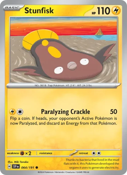 Stunfisk · Surging Sparks 064