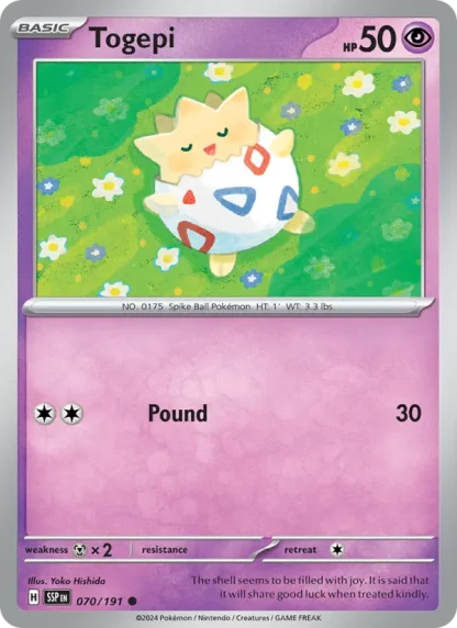 Togepi · Surging Sparks 070