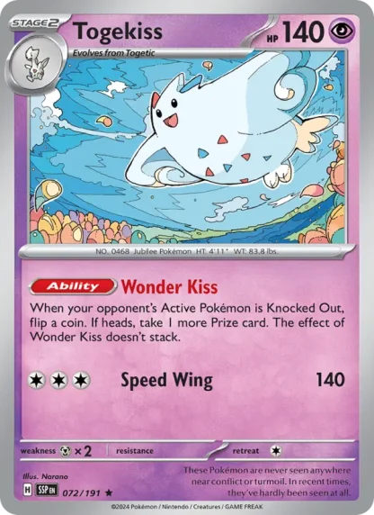 Togekiss · Surging Sparks 072
