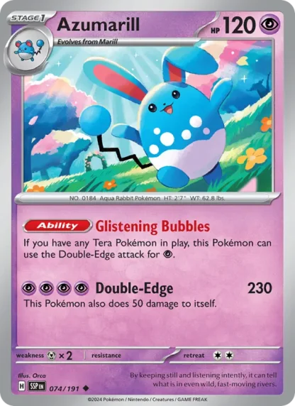 Azumarill · Surging Sparks 074