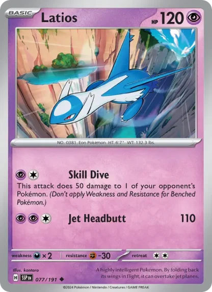 Latios · Surging Sparks 077