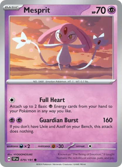 Mesprit · Surging Sparks 079