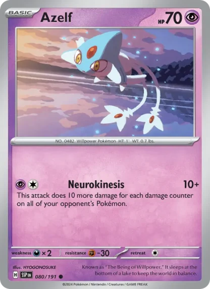 Azelf · Surging Sparks 080