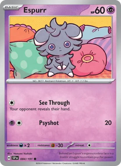 Espurr · Surging Sparks 084