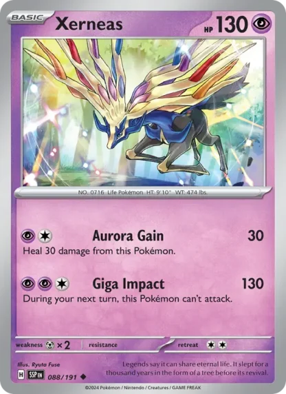 Xerneas · Surging Sparks 088