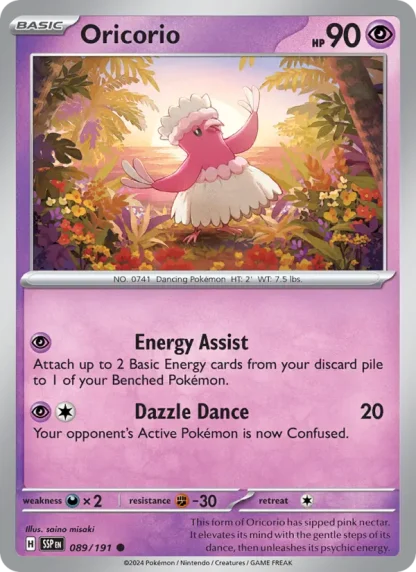Oricorio · Surging Sparks 089