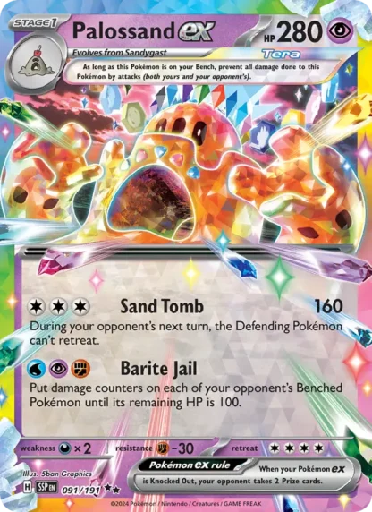 Palossand ex · Surging Sparks 091