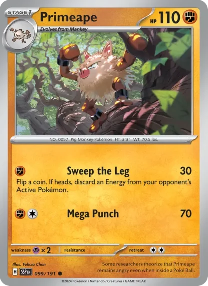 Primeape · Surging Sparks 099