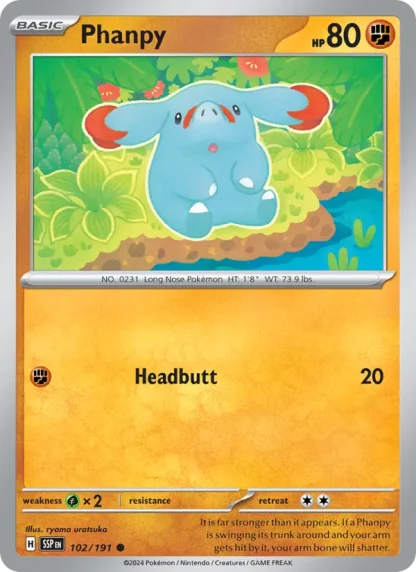Phanpy · Surging Sparks 102