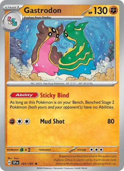 Gastrodon · Surging Sparks 107