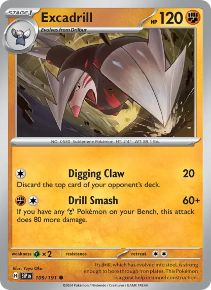 Excadrill · Surging Sparks 109