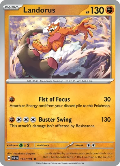 Landorus · Surging Sparks 110