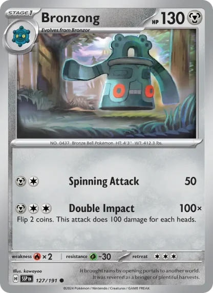 Bronzong · Surging Sparks 127