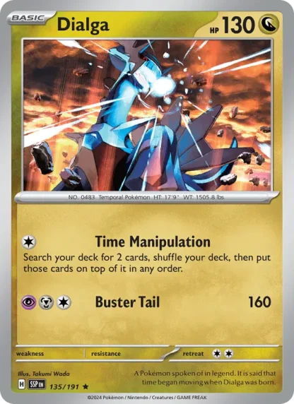 Dialga · Surging Sparks 135