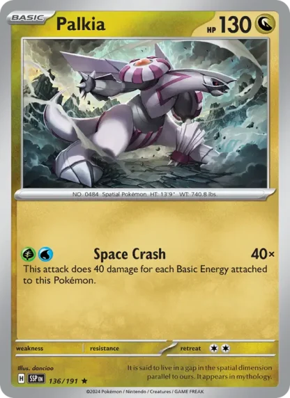 Palkia · Surging Sparks 136