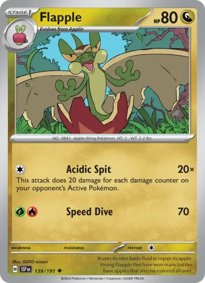 Flapple · Surging Sparks 139