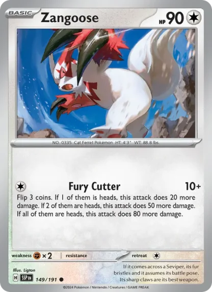 Zangoose · Surging Sparks 149
