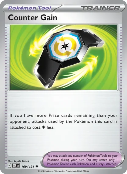 Counter Gain · Surging Sparks 169