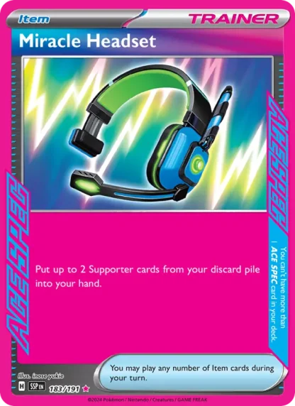 Miracle Headset · Surging Sparks 183