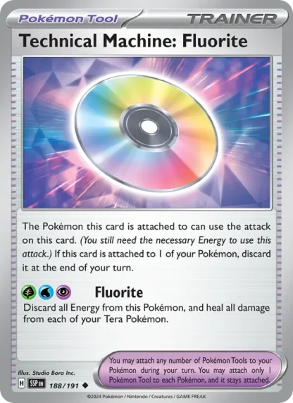 Technical Machine: Fluorite · Surging Sparks 188