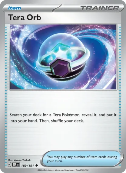 Tera Orb · Surging Sparks 189