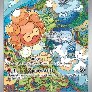 Castform Sunny Form  ·  Surging Sparks 195