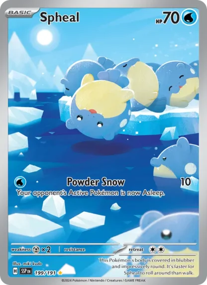 Spheal · Surging Sparks 199